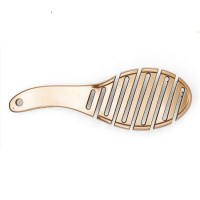 High quality detangling gold customize paddle hair brush for gifts