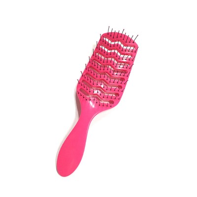 Straightener Brush Hair Extension Brush Custom Hair Setting Comb Compact Styler