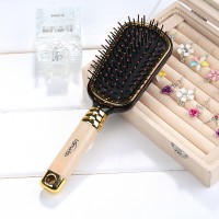 Best Customized Plastic Hair Beauty Care Brush Scalp Massage Cushion Paddle Nylon Pins Detangling Hair Brush